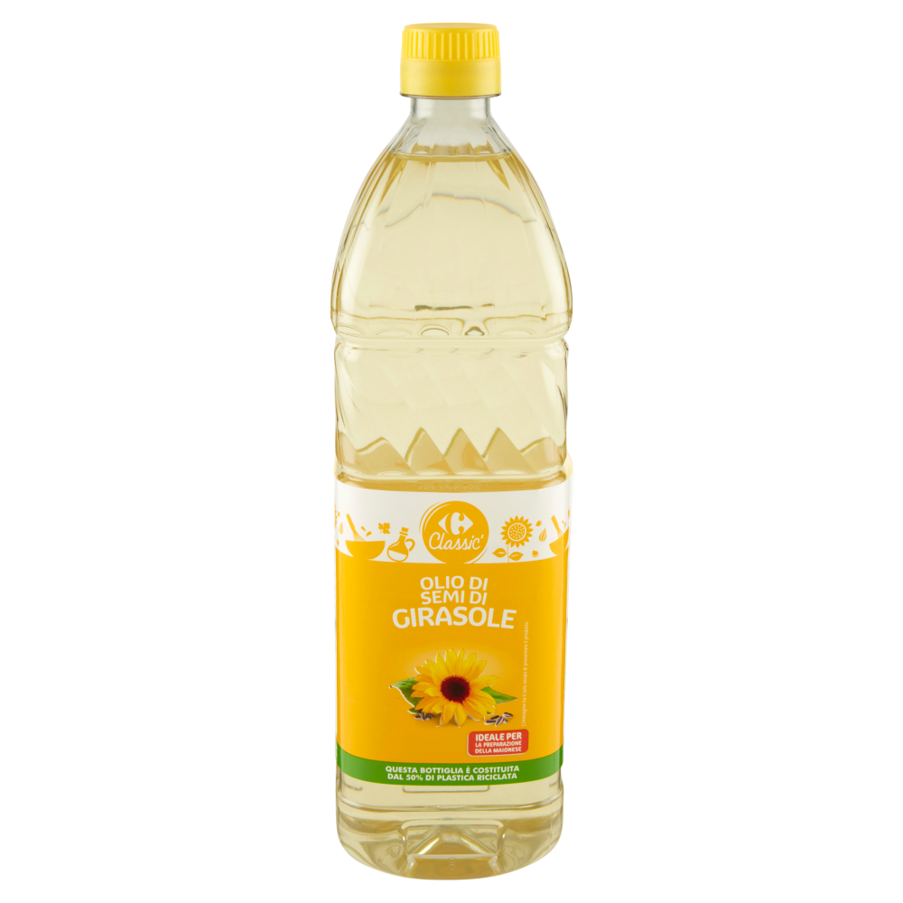 Carrefour Classic Olio di Semi di Girasole 1 L