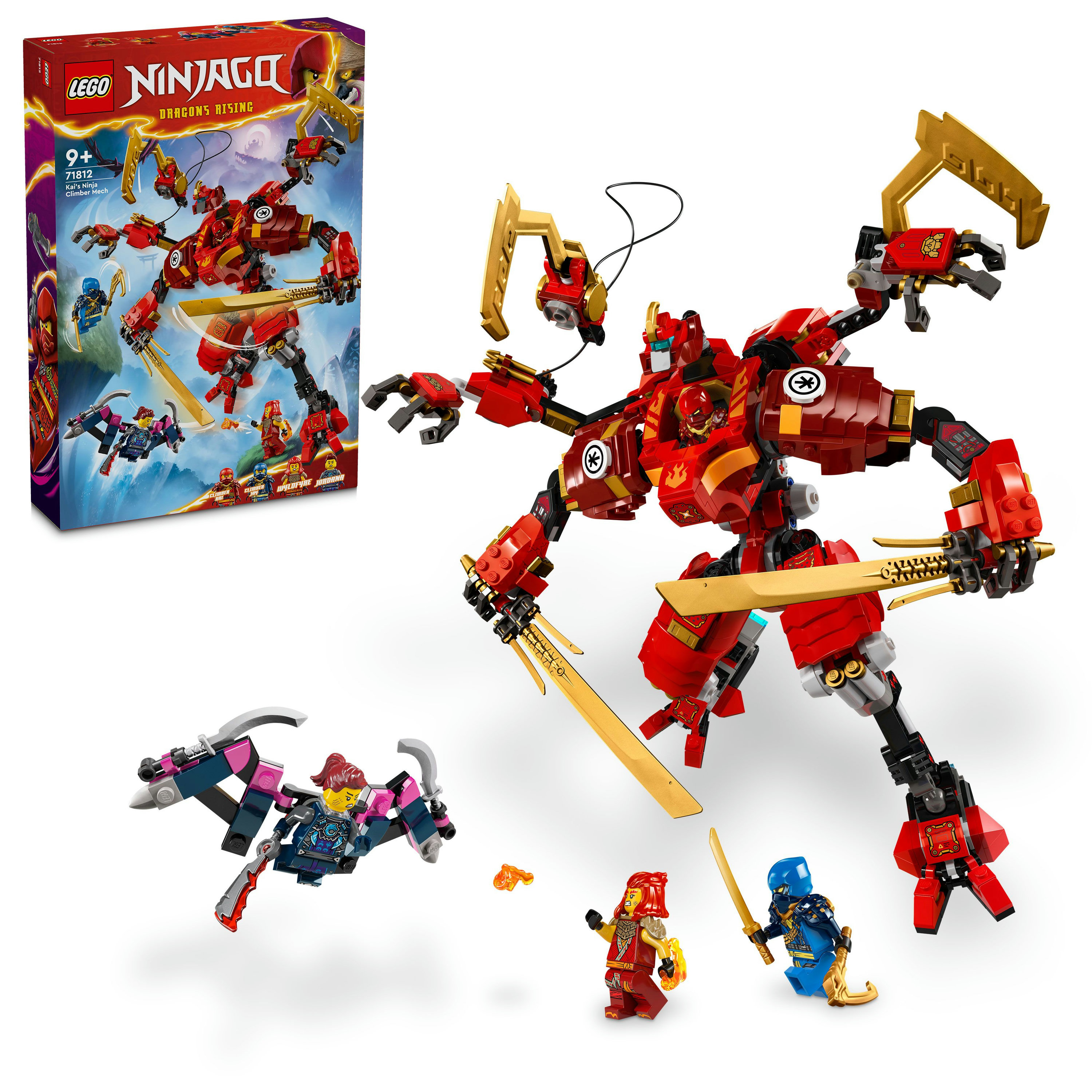 LEGO NINJAGO Climber Mech ninja di Kai