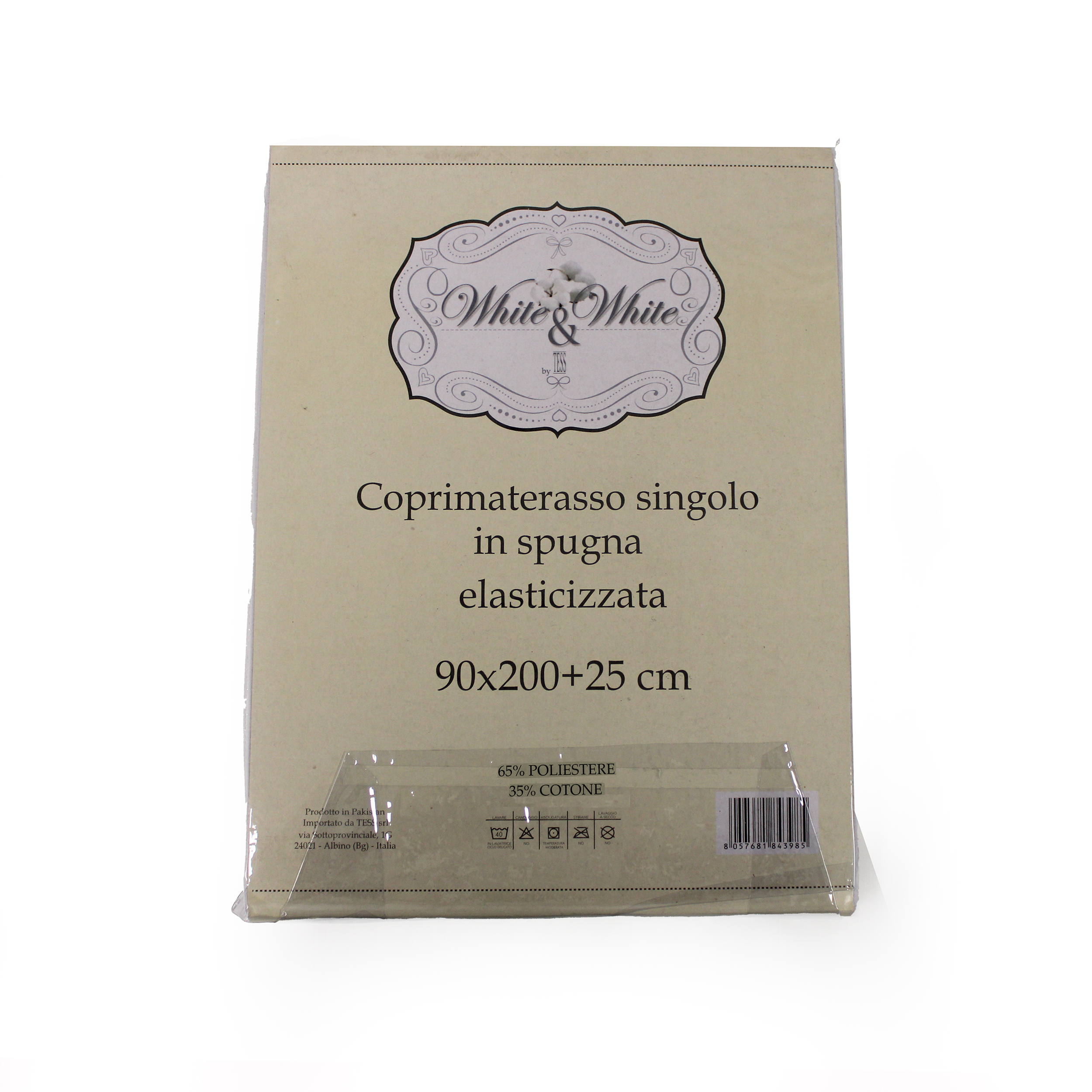 Carrefour Coprimaterasso Spugna Singolo