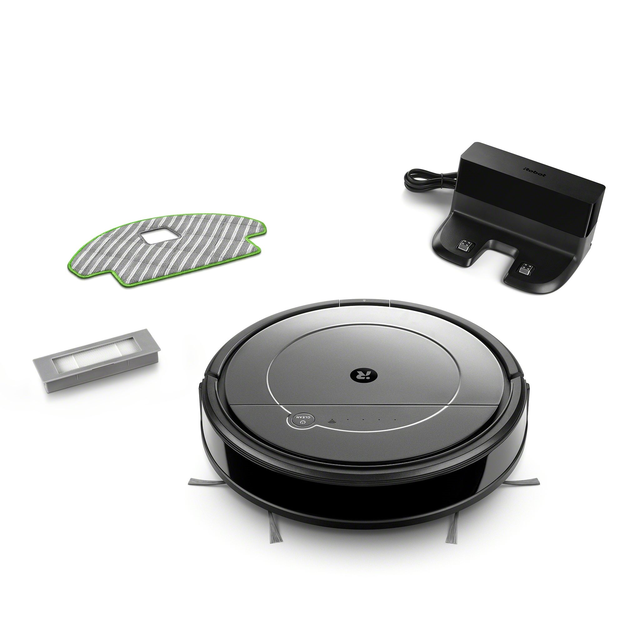 iRobot Roomba Combo 0,45 L Sacchetto per la polvere Nero, Grigio