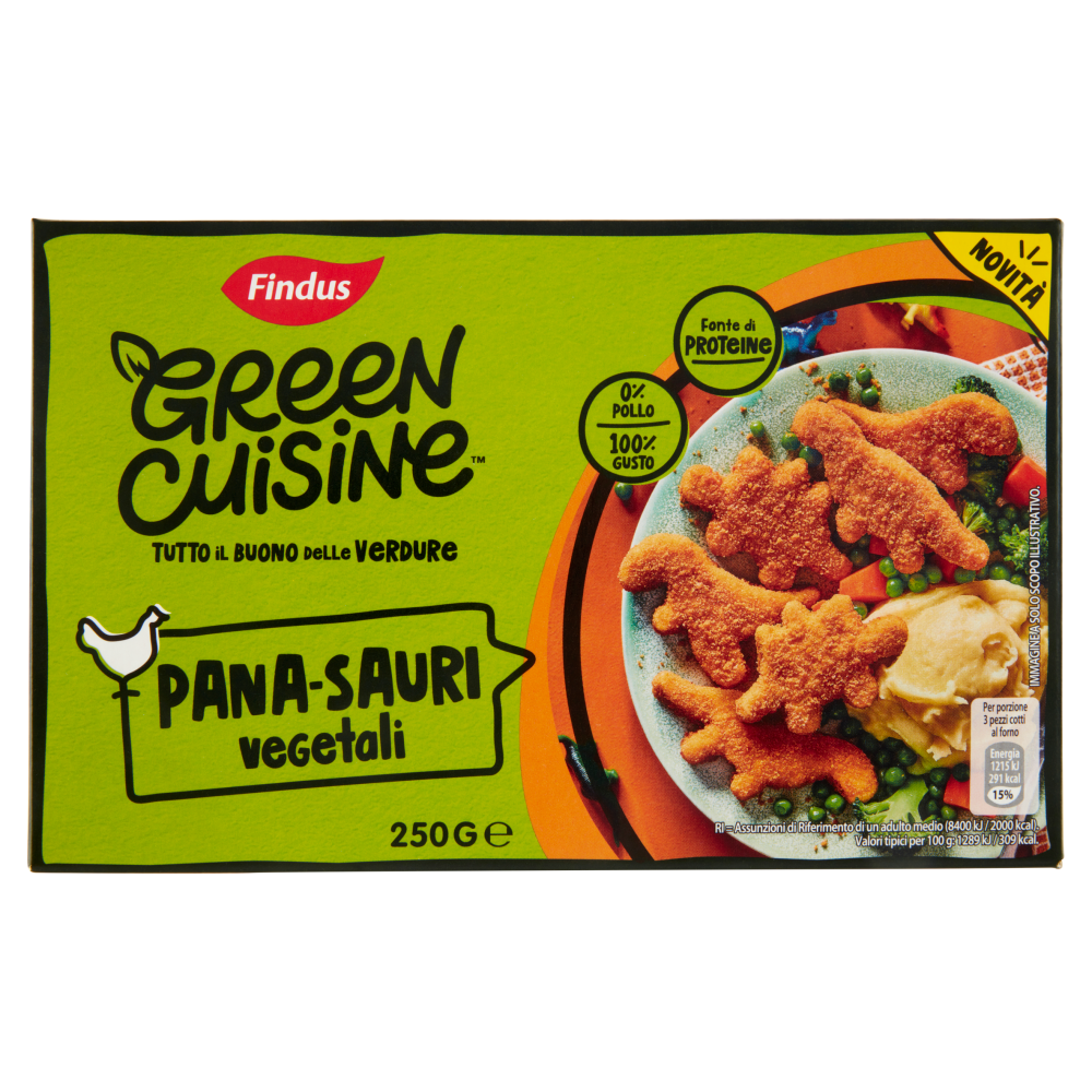 Findus Green Cuisine Pana-Sauri Vegetali 250 g