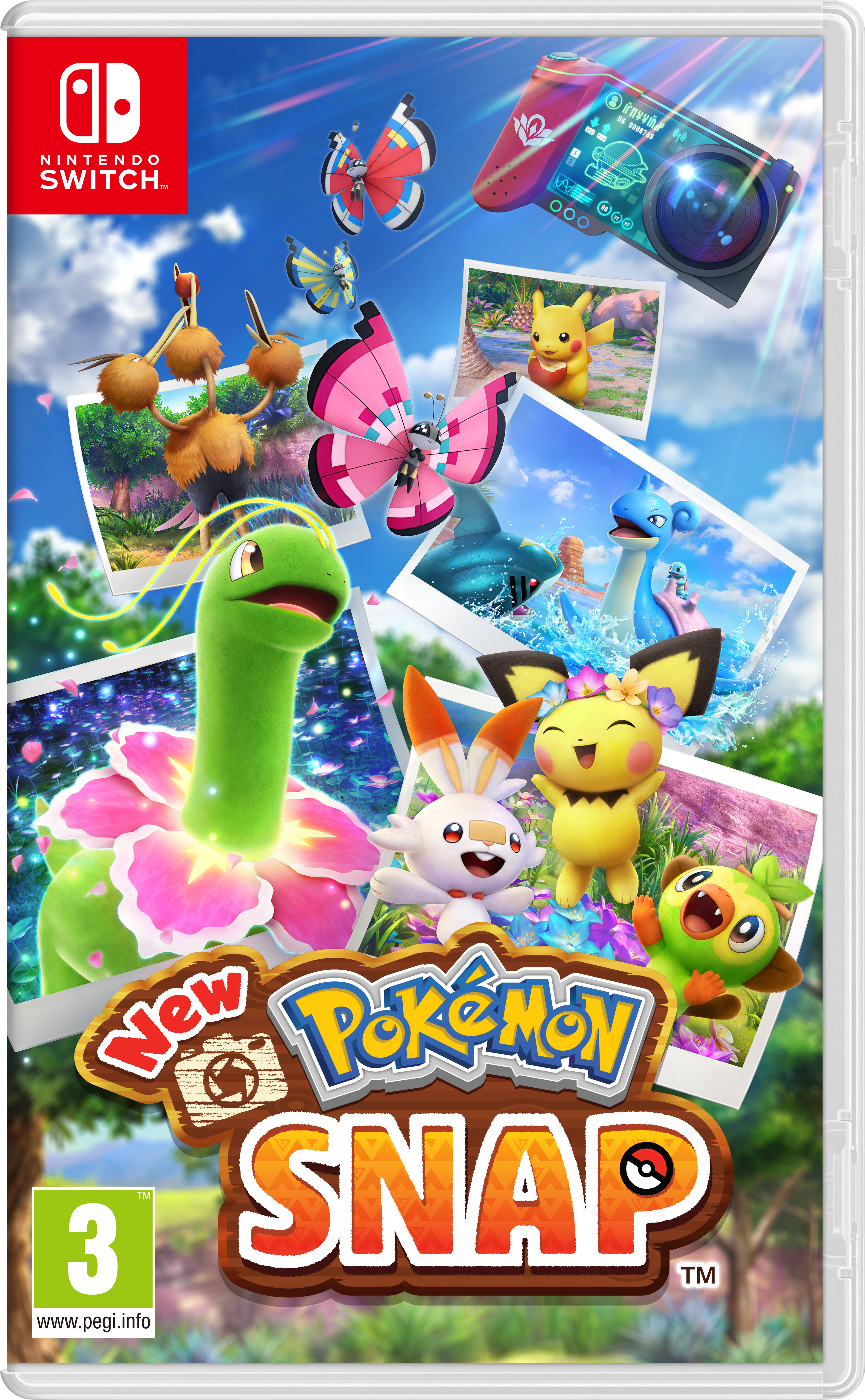 Nintendo New Pokemon Snap Standard Cinese semplificato, Cinese tradizionale, Tedesca, Inglese, ESP, Francese, ITA, Giapponese, Coreano Nintendo Switch