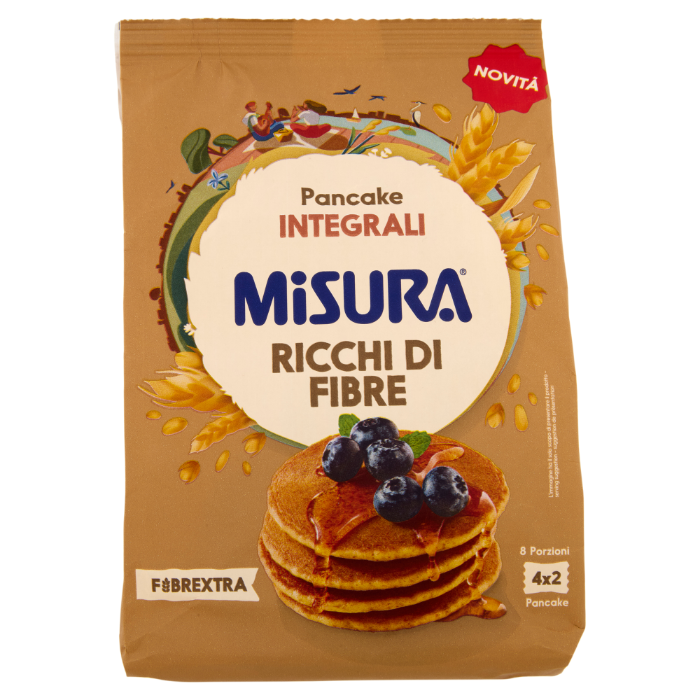 Misura Fibrextra Pancake Integrali 4 x 50 g