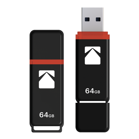 Kodak Classic K102 unità flash USB 64 GB USB tipo A 2.0 Nero, Rosso