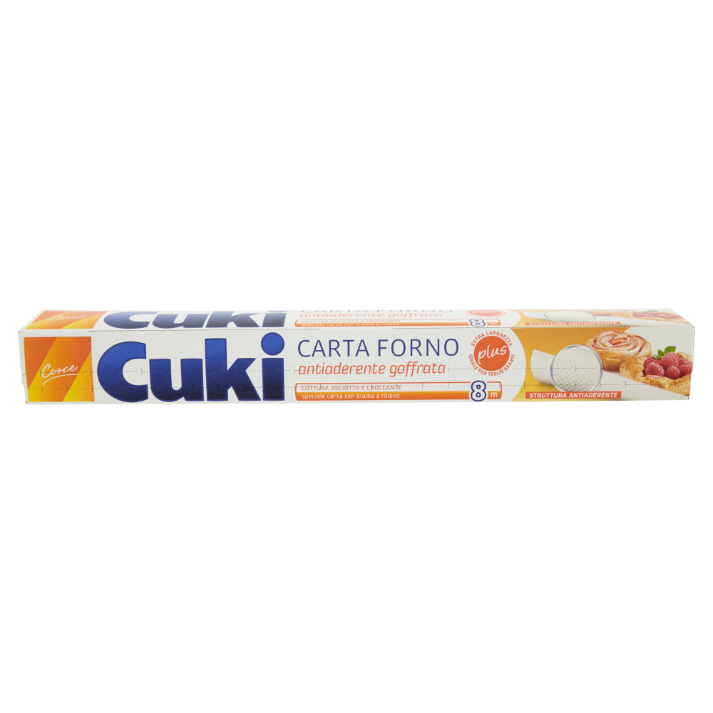 Cuki Cuoce Carta Forno antiaderente goffrata 8 m