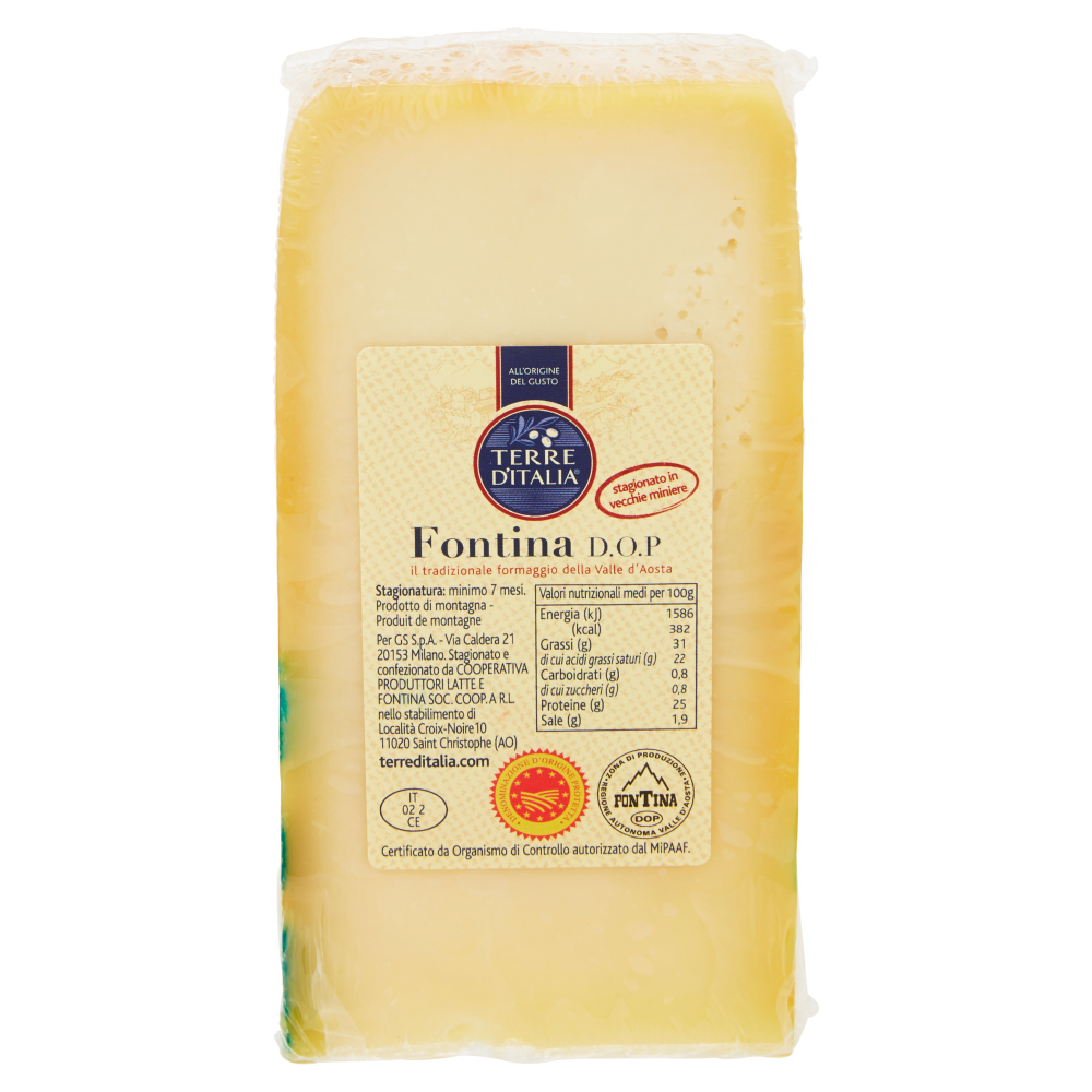 Terre d'Italia Fontina D.O.P.