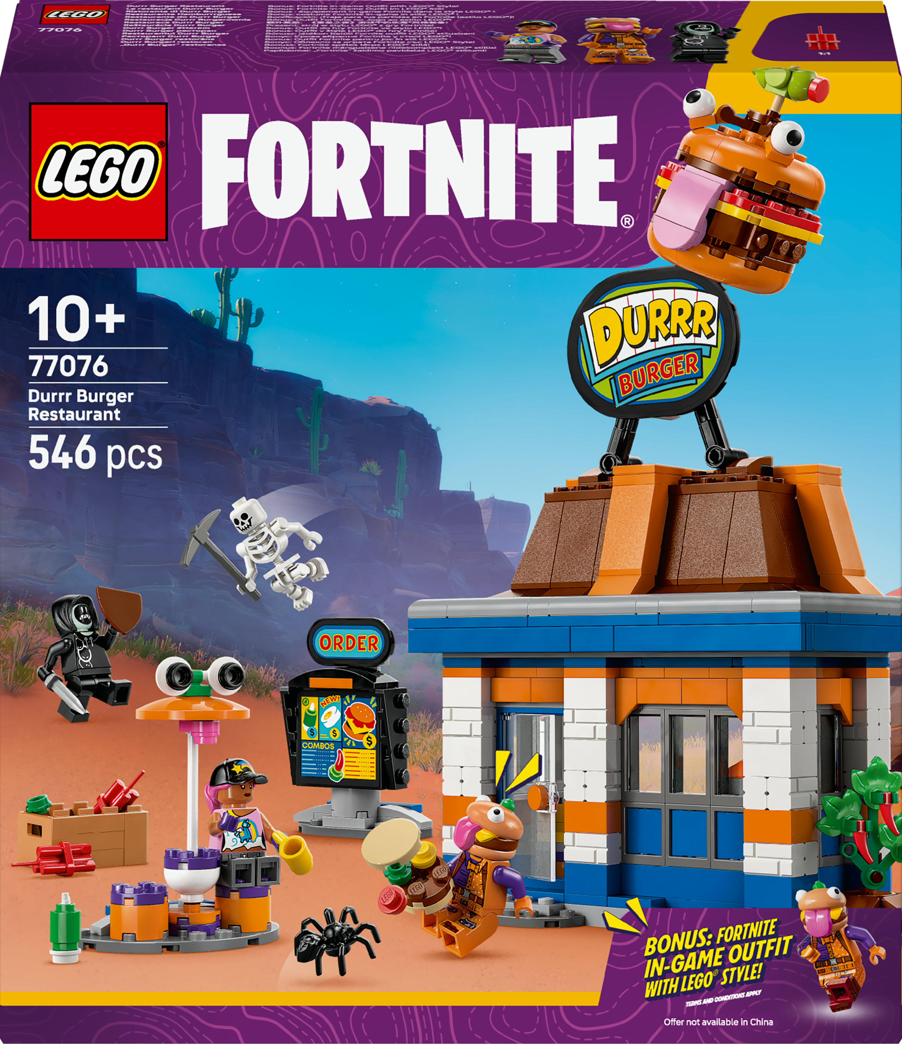 LEGO Fortnite Ristorante di Durrr Burger