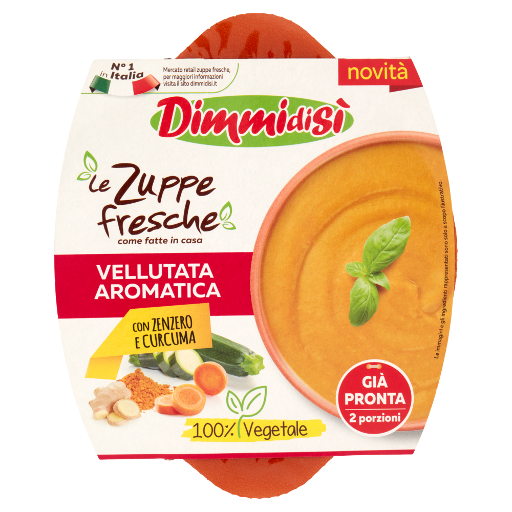 DimmidiS&igrave; le Zuppe fresche Vellutata Aromatica 620 g