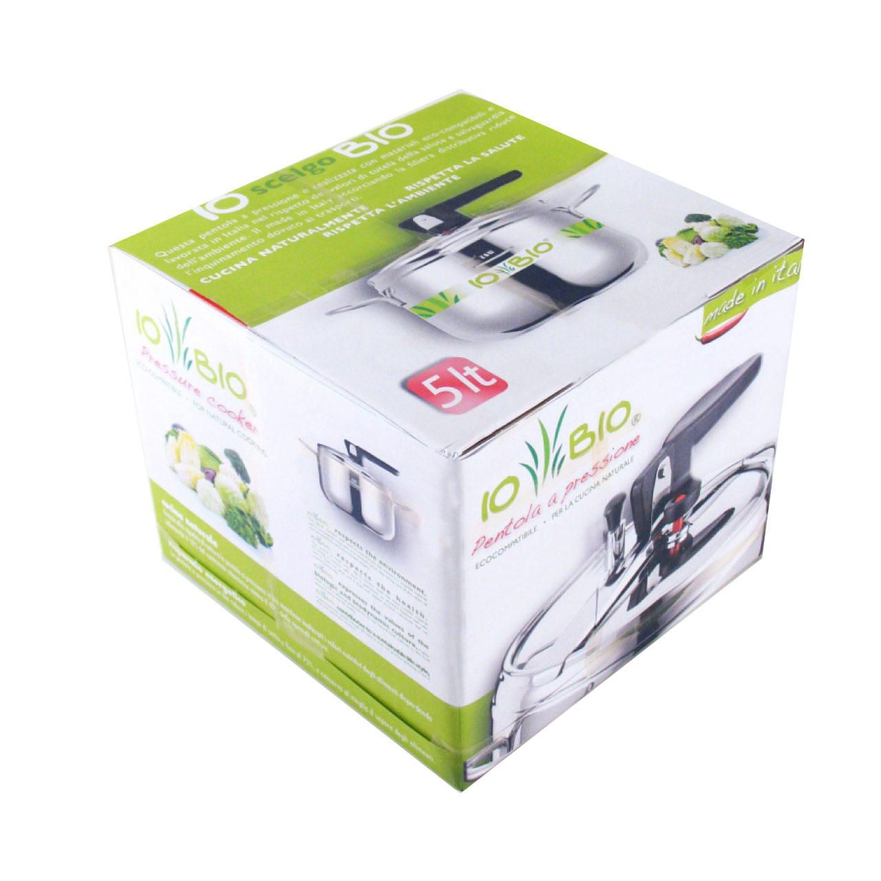 Inoxriv S.p.A. IoBio Pentola a pressione 5 L