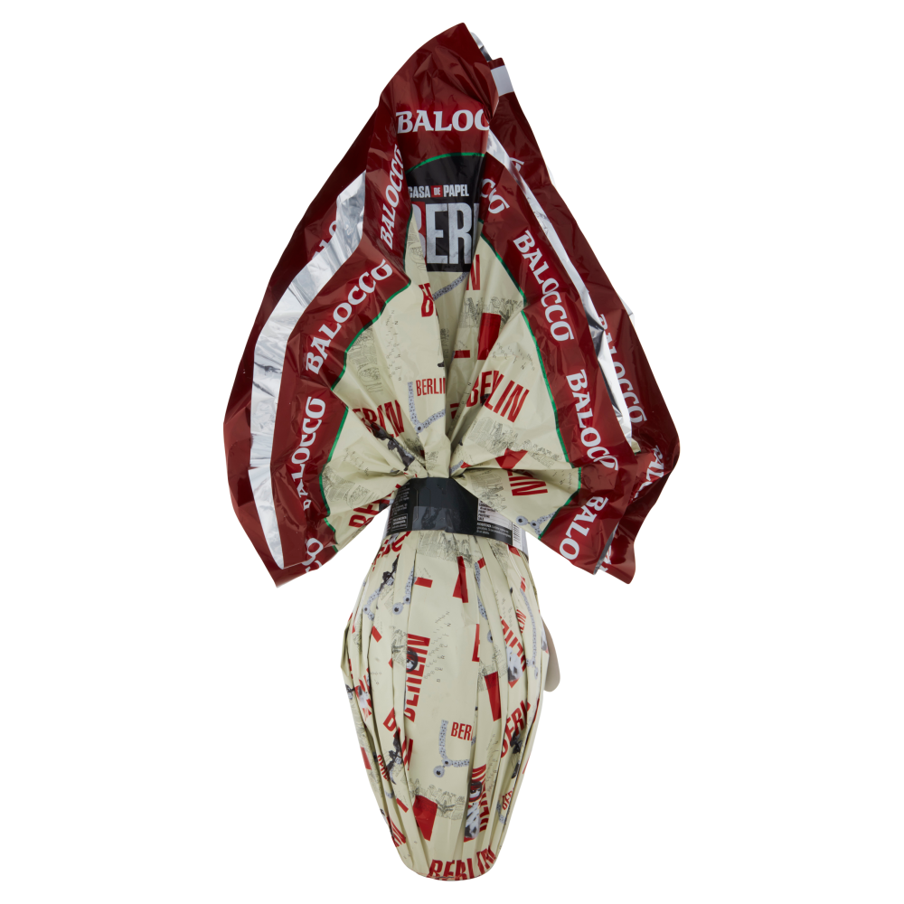 Balocco Uovo Cioccolato Finissimo al Latte la Casa de Papel Berl&iacute;n 320 g