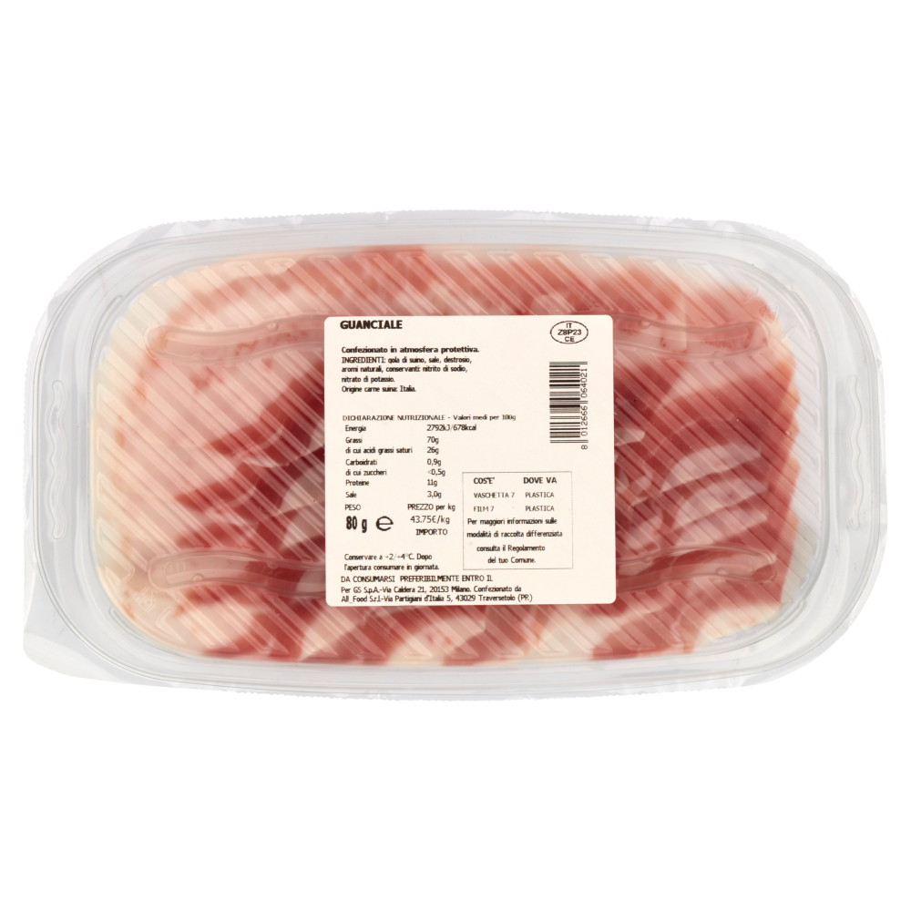 Carrefour Selection il Guanciale 80 g