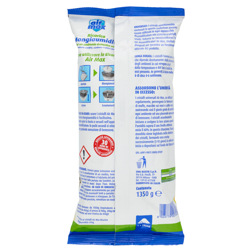 air max Mangiaumidità Ricarica Fragranza Lavanda 1350 g