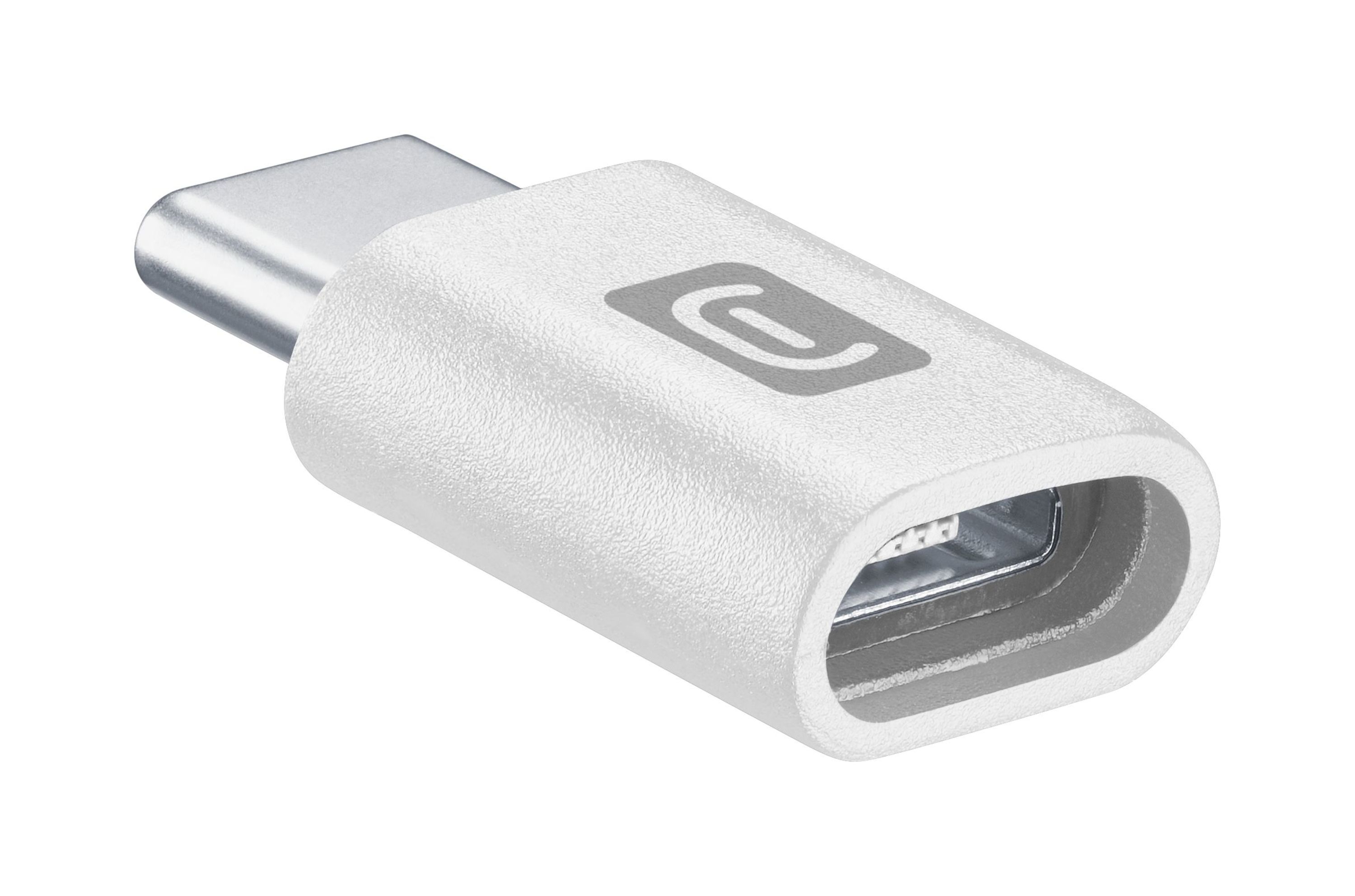 Cellularline Adattatore da MICRO USB a USB-C