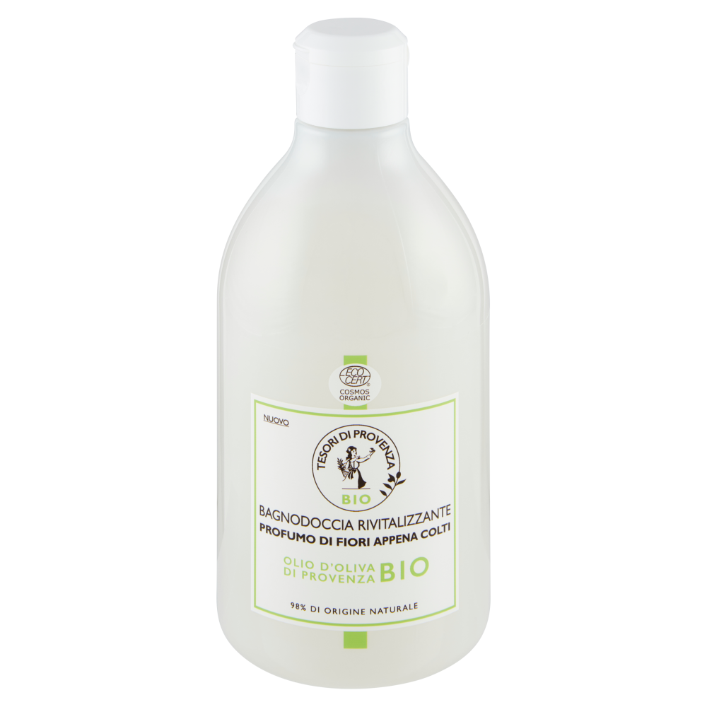 Tesori di Provenza Bagnodoccia con Olio d'Oliva Biologico, Ricco in Polifenoli Antiossidanti, 500 ml