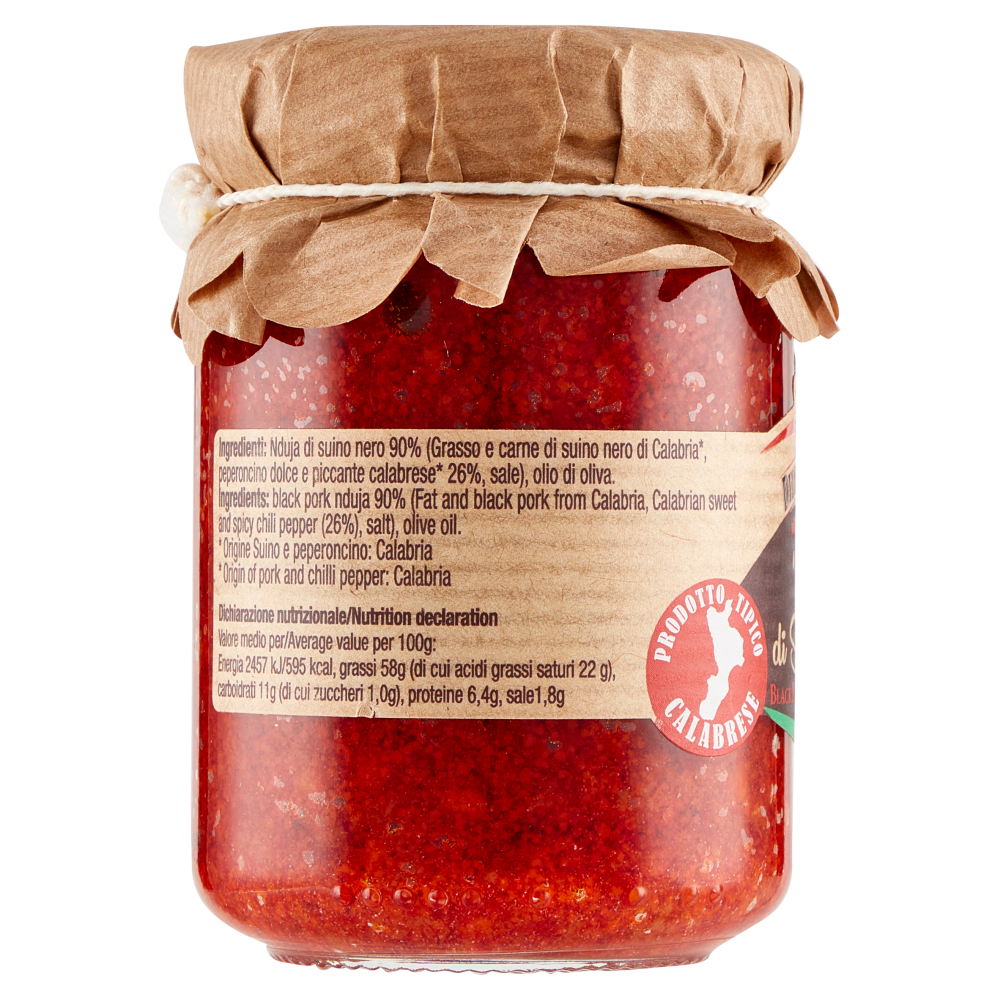 Delizie di Calabria 'Nduja di Suino Nero 135 g