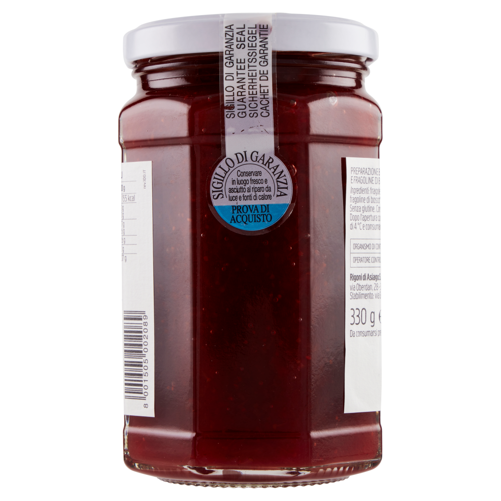 Rigoni di Asiago Fiordifrutta Fragole e fragoline di bosco bio 330 g