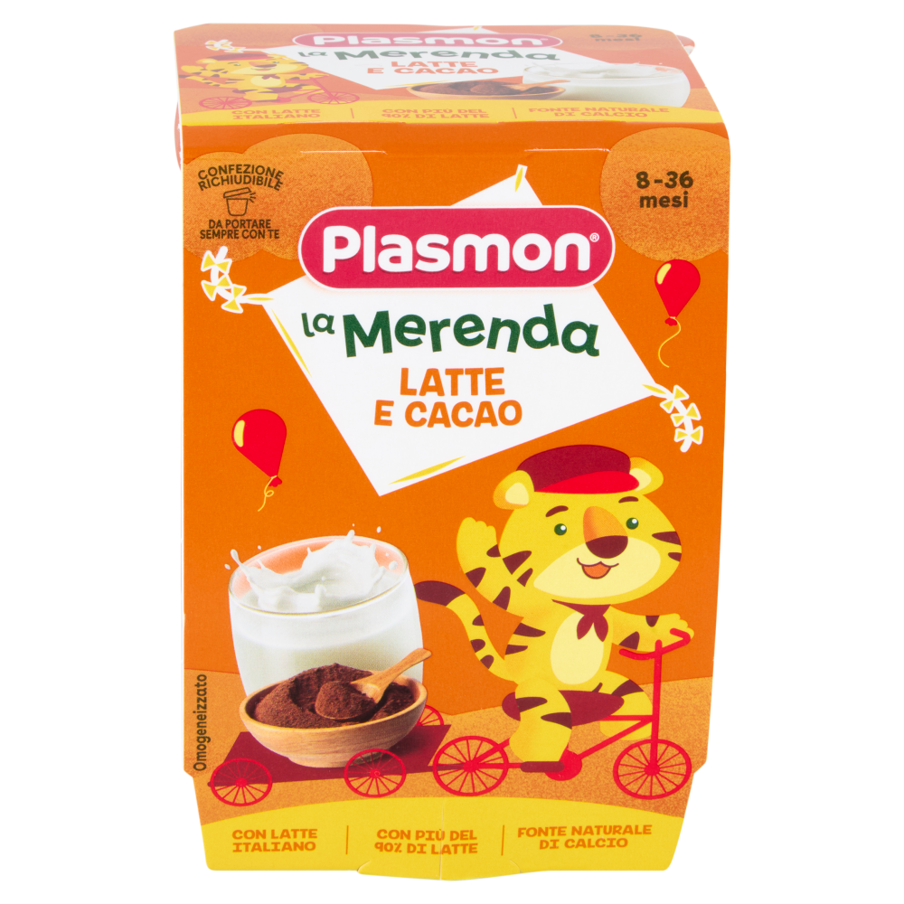 Plasmon la Merenda Latte e Cacao 2 x 120 g