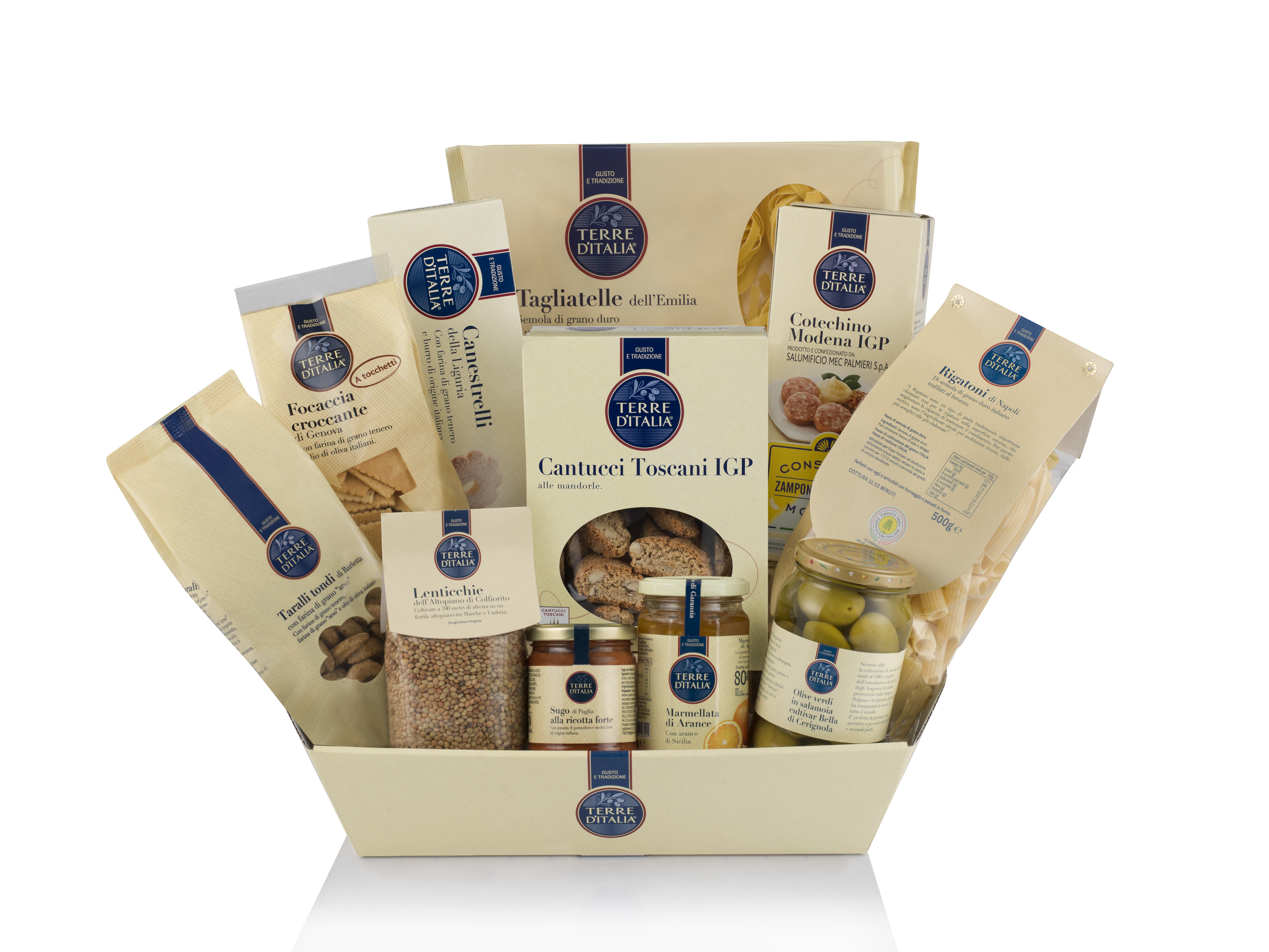 Cesto natalizio Lilium 11 prodotti Carrefour