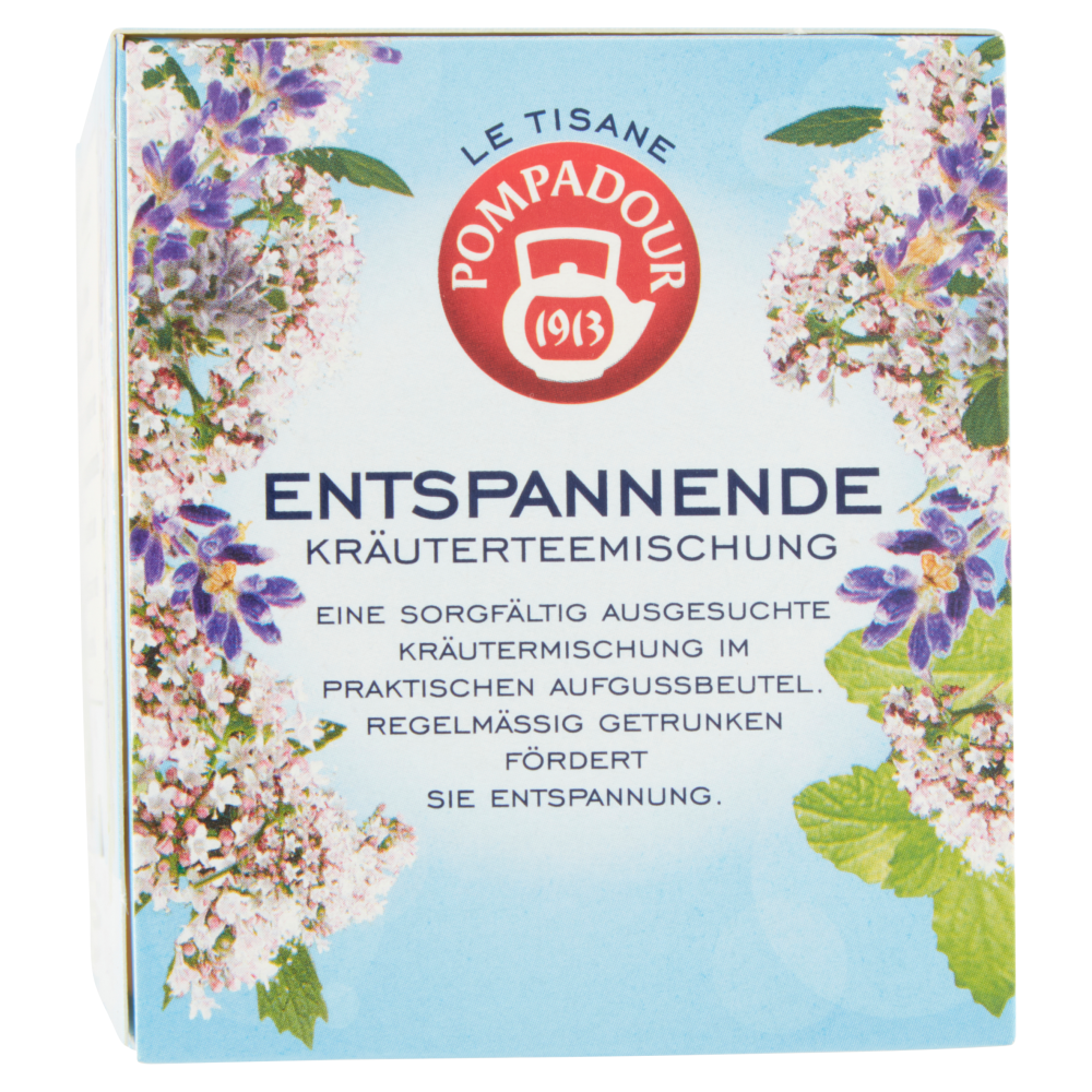 Pompadour Le Tisane Relax con Valeriana e Melissa 18 x 2,2 g