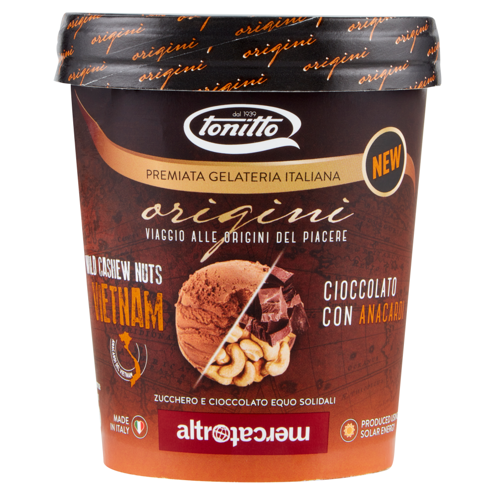 tonitto origini Cioccolato con Anacardi 300 g