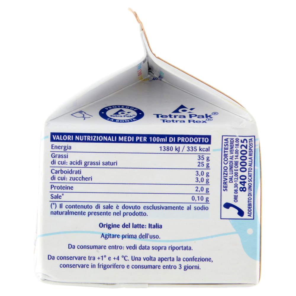 Latte Milano Panna Fresca Pastorizzata 200 ml