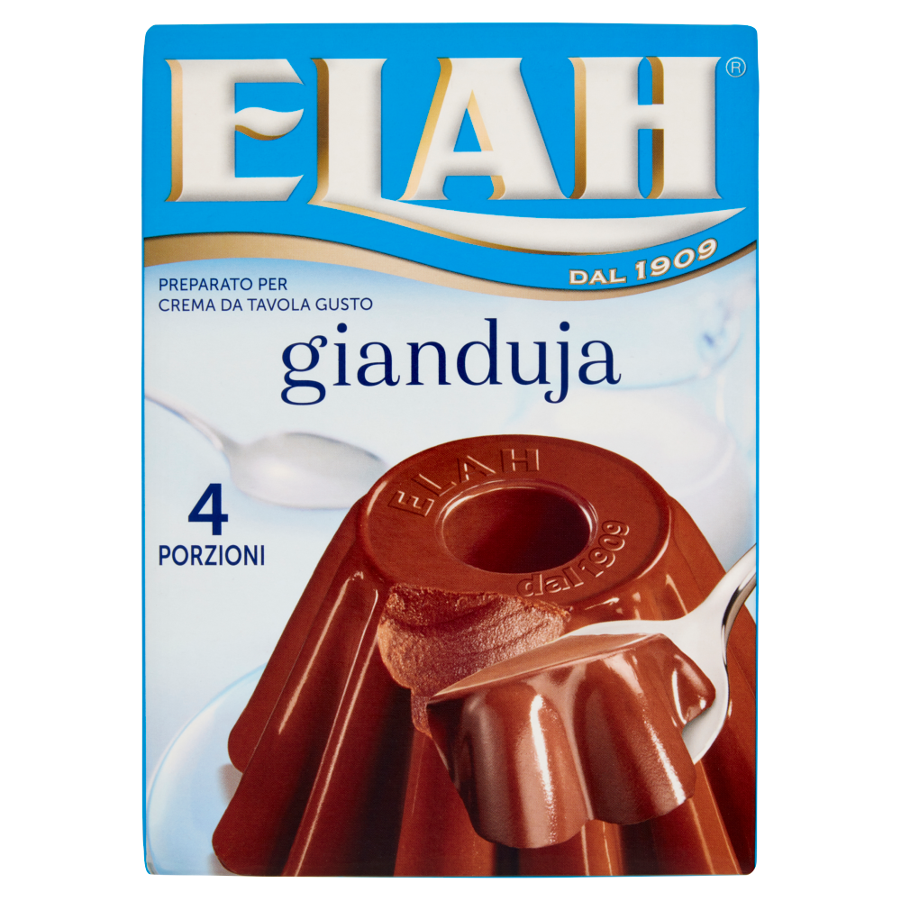 Elah Preparato per Crema da Tavola Gusto gianduja 80 g