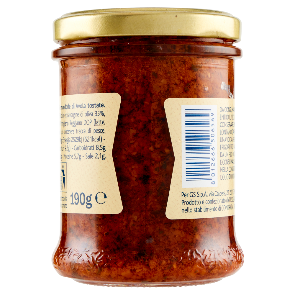 Terre d'Italia Pesto Rosso di Sicilia 190 g