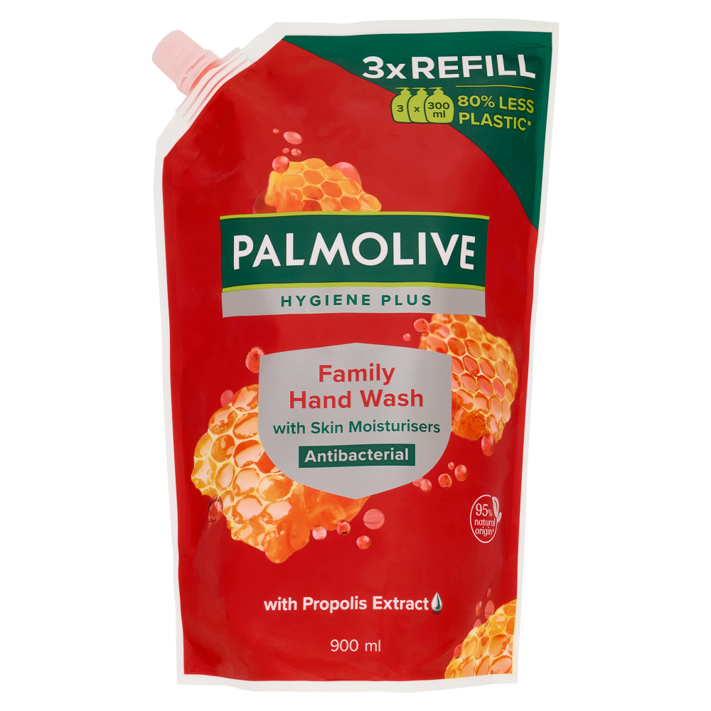 Palmolive ricarica sapone liquido Hygiene Plus protettivo 900 ml