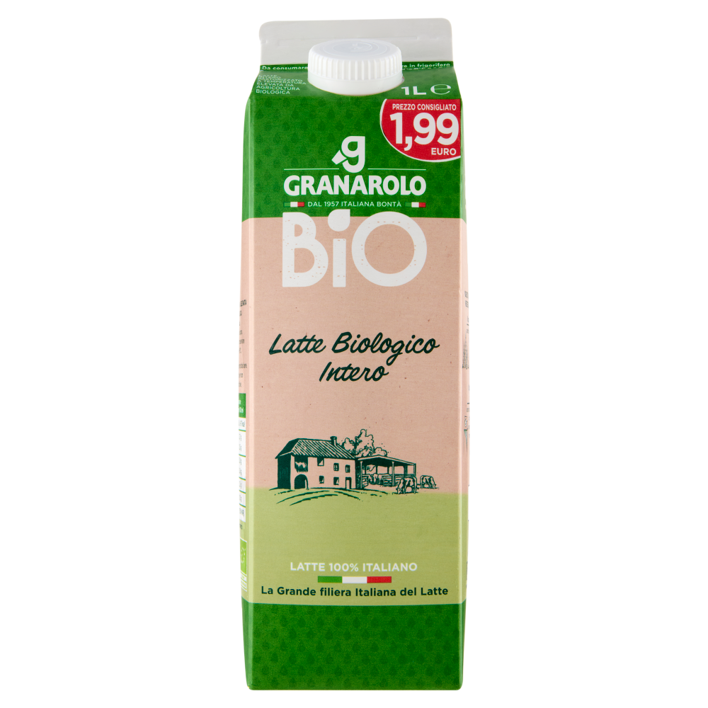 Granarolo Bio Latte Biologico Intero 1 L