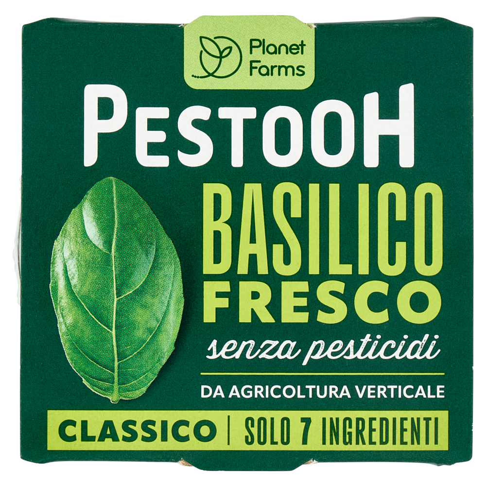 Planet Farms Pestooh Basilico Fresco Classico 90 g