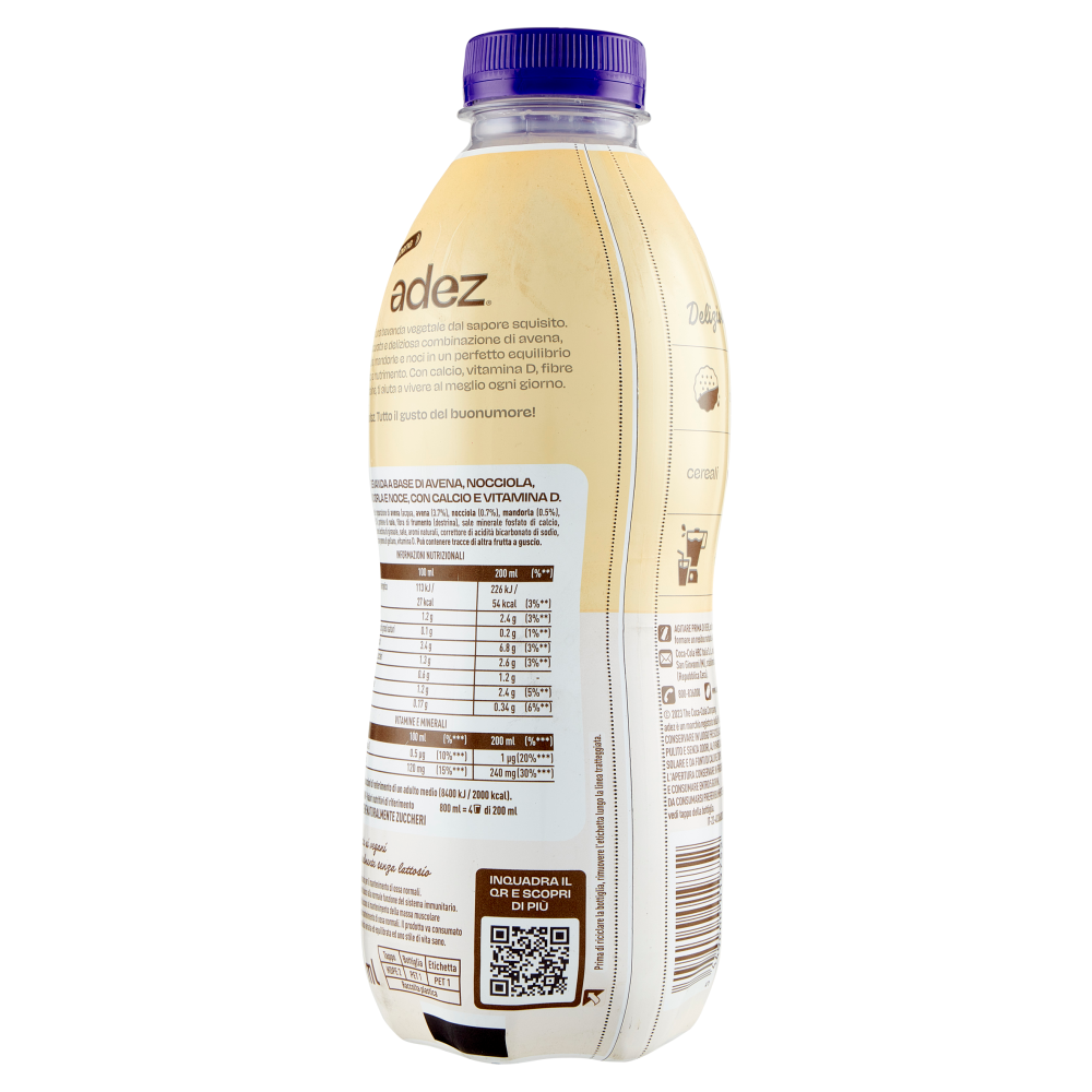 Adez Avena & Frutta Secca PET 800 ml