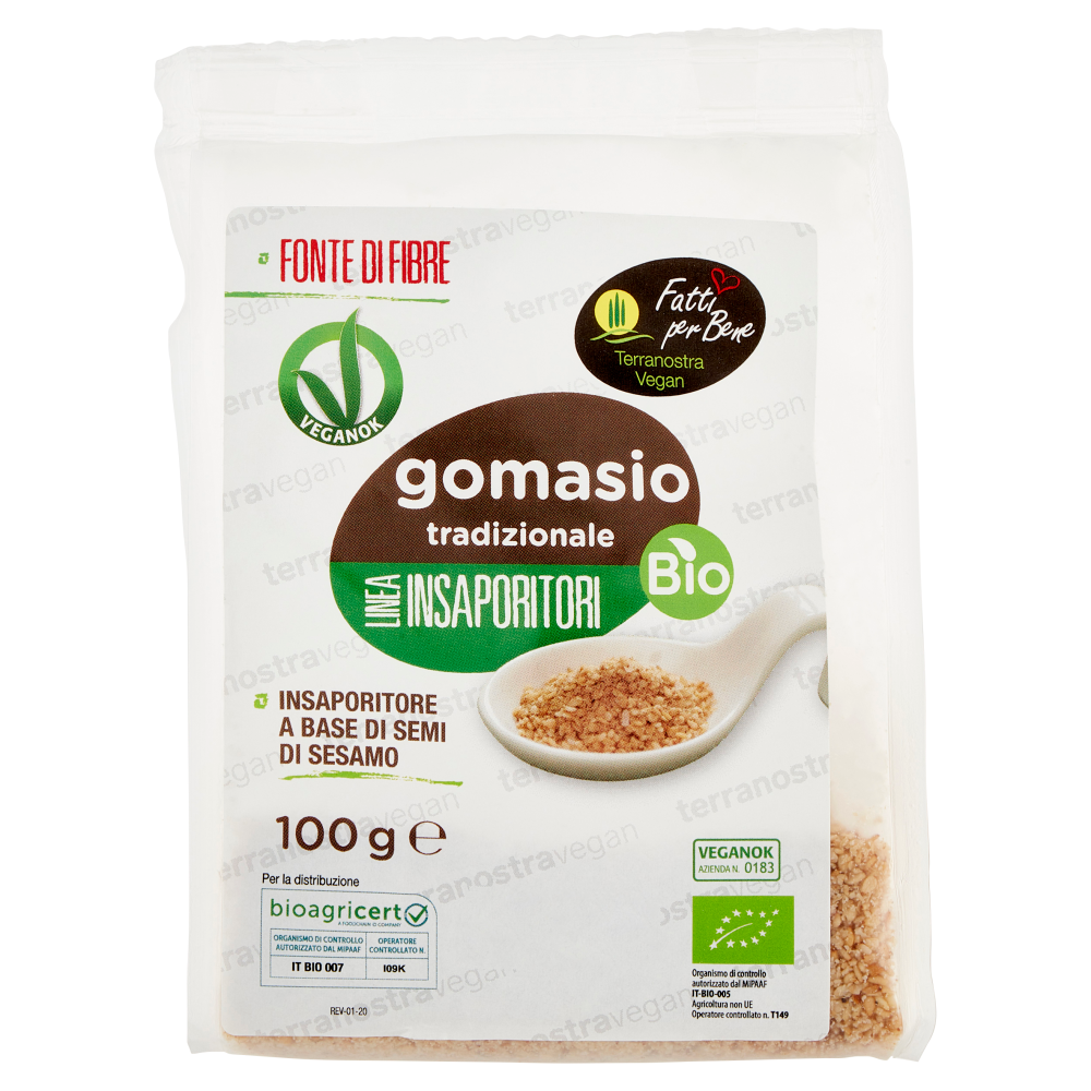 Terranostra Vegan Linea Insaporitori gomasio tradizionale Bio 100 g