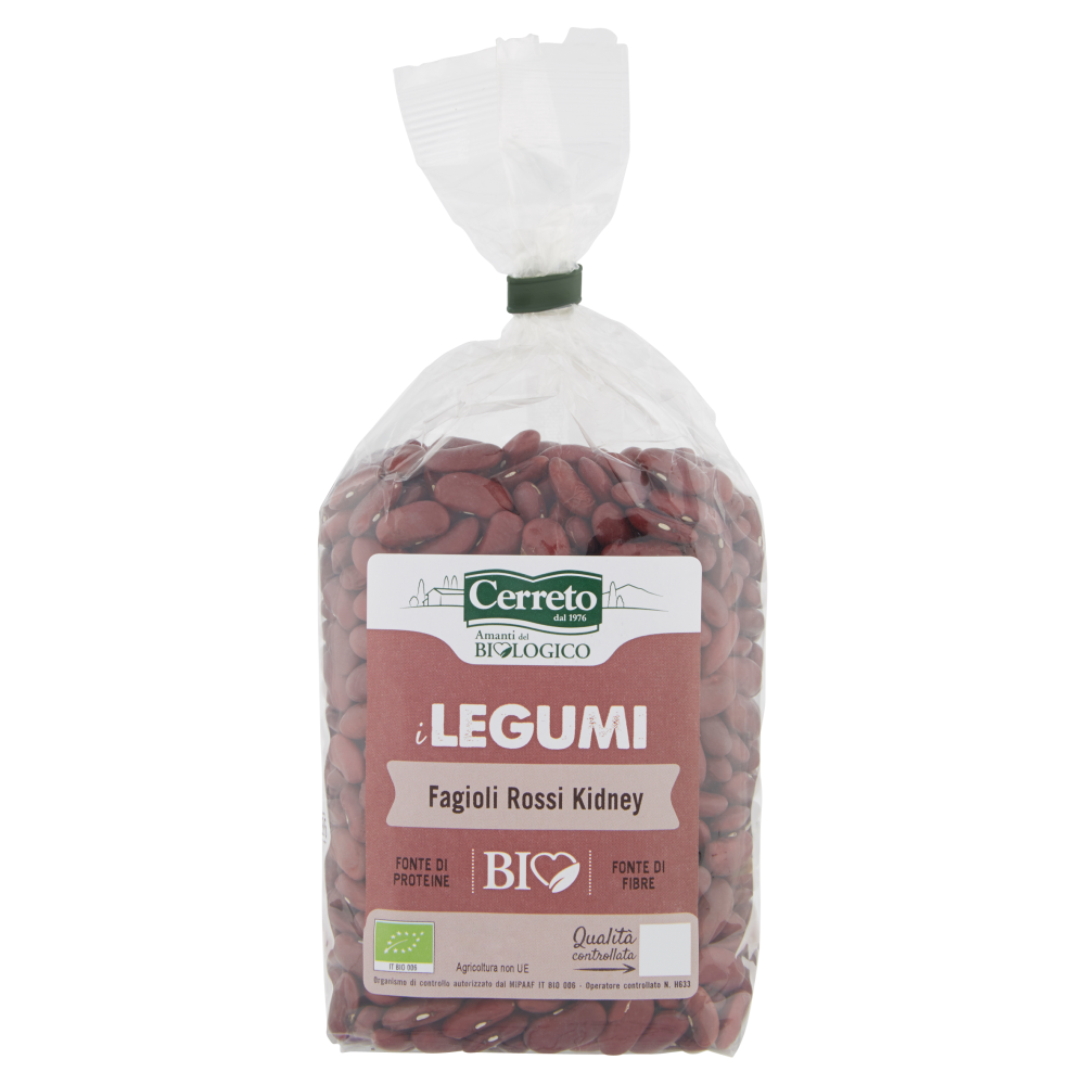 Cerreto i Legumi Fagioli Rossi Kidney Bio 500 g