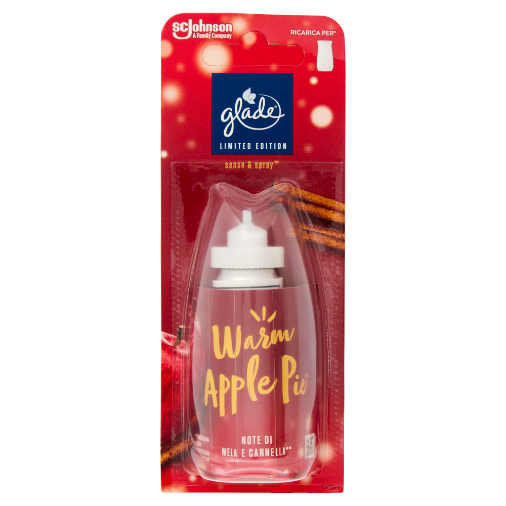 Glade® Sense&Spray Ricarica Limited Edition Warm Apple Pie 18ml
