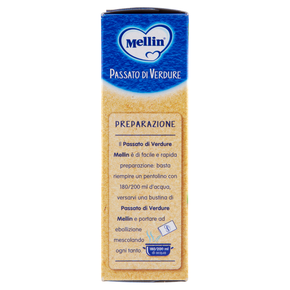 MELLIN Passato di verdure (8 bustine monodose da 13g) 104 g