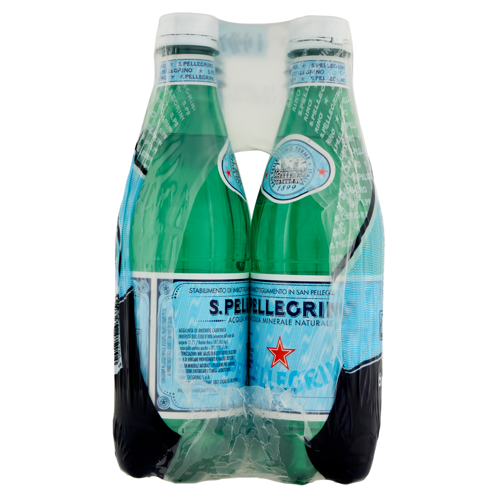 S.PELLEGRINO, Acqua Minerale Frizzante, Pet - 6x500ml