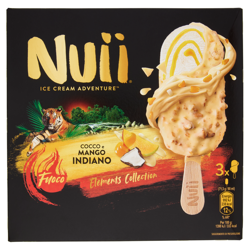 NUII Cocco e Mango Indiano 3x71,3g