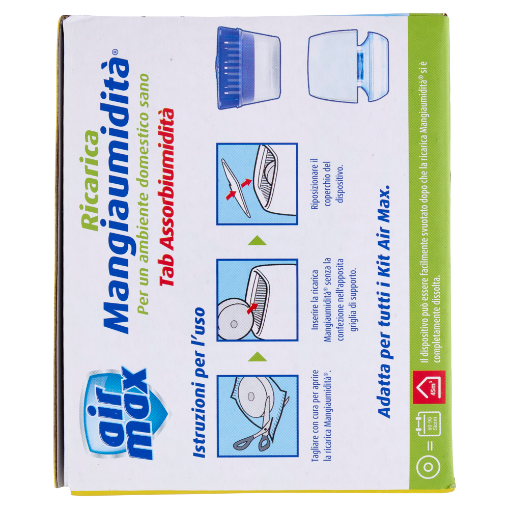air max Mangiaumidità Ricarica Tab Fragranza Neutra 4 x 450 g