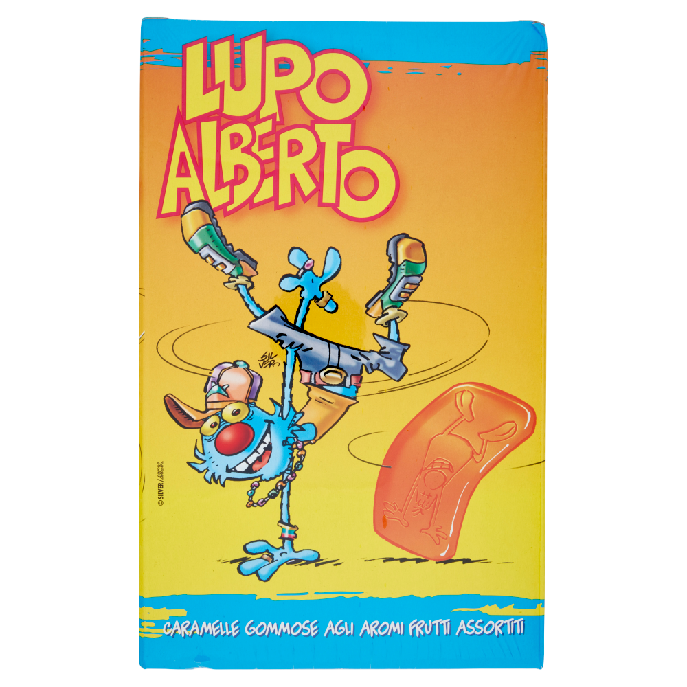 Caramelle Gommose agli Aromi Frutti Assortiti Lupo Alberto 200 x 11,5 g