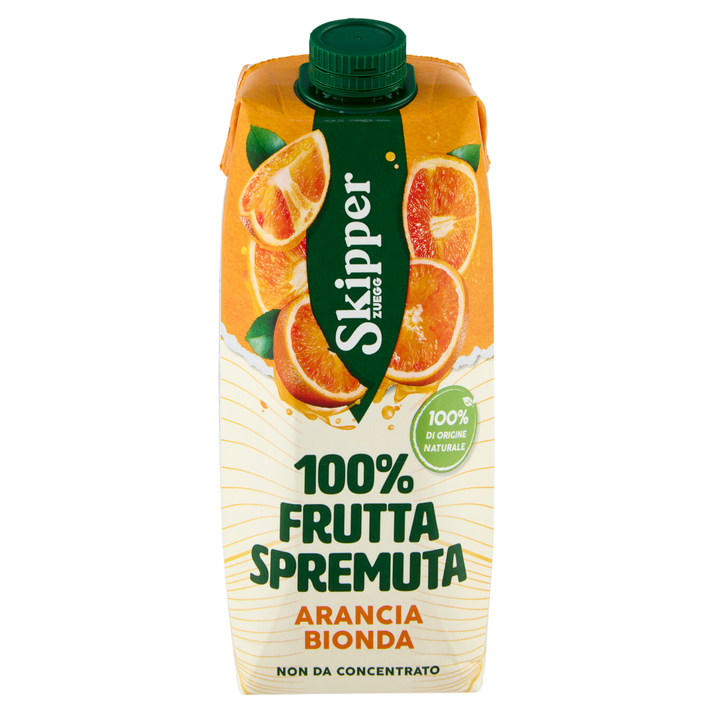 Zuegg Skipper 100% Frutta Spremuta Arancia Bionda 750 ml
