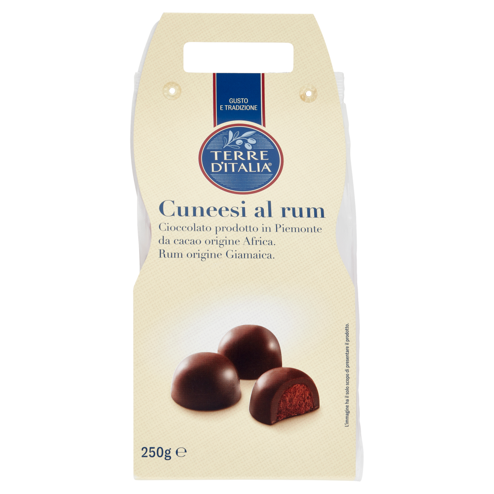 Terre d'Italia Cuneesi al rum 250 g