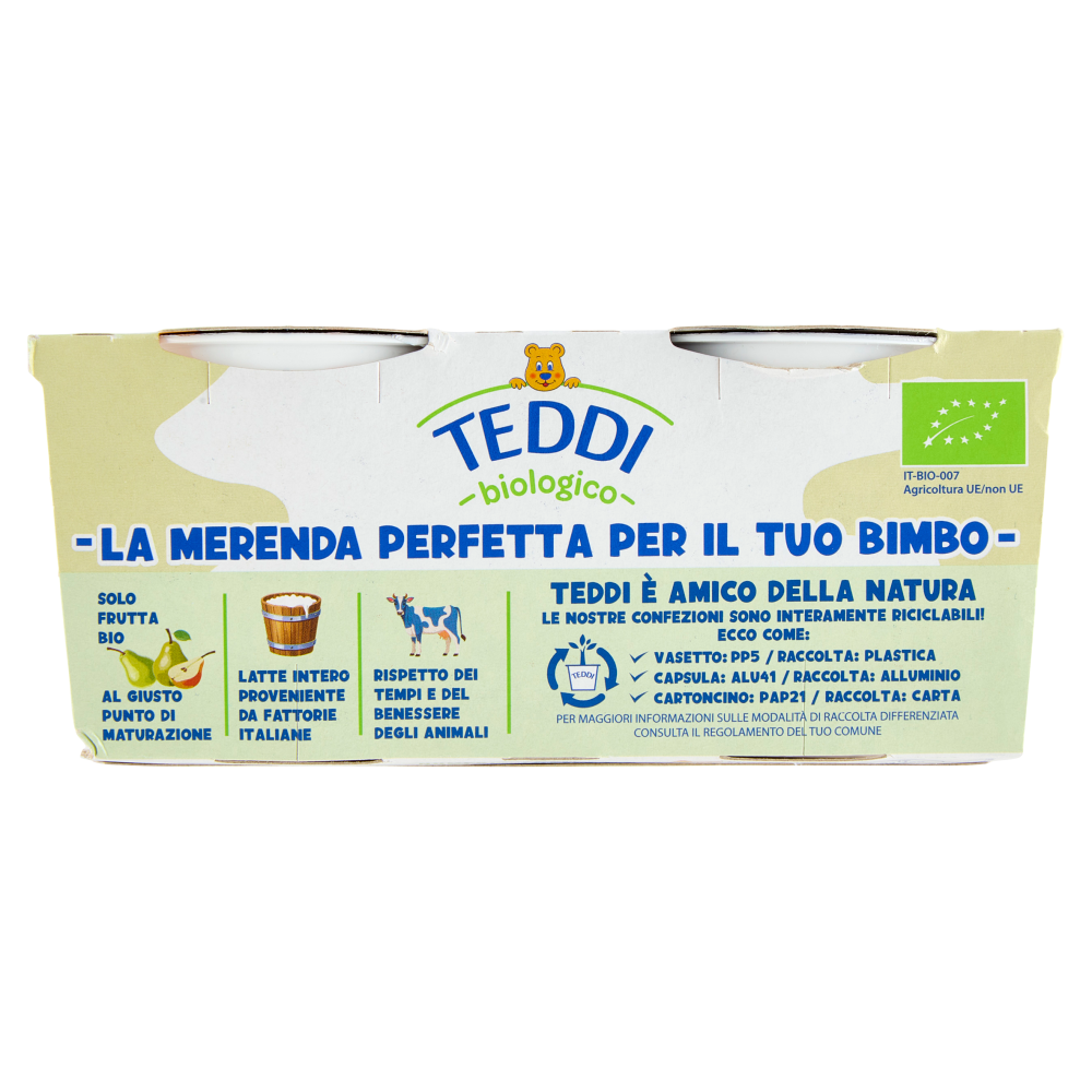 Teddi biologico Pera 2 x 115 g