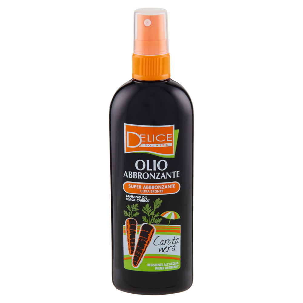 Delice Solaire Olio Abbronzante Carota nera 150 ml