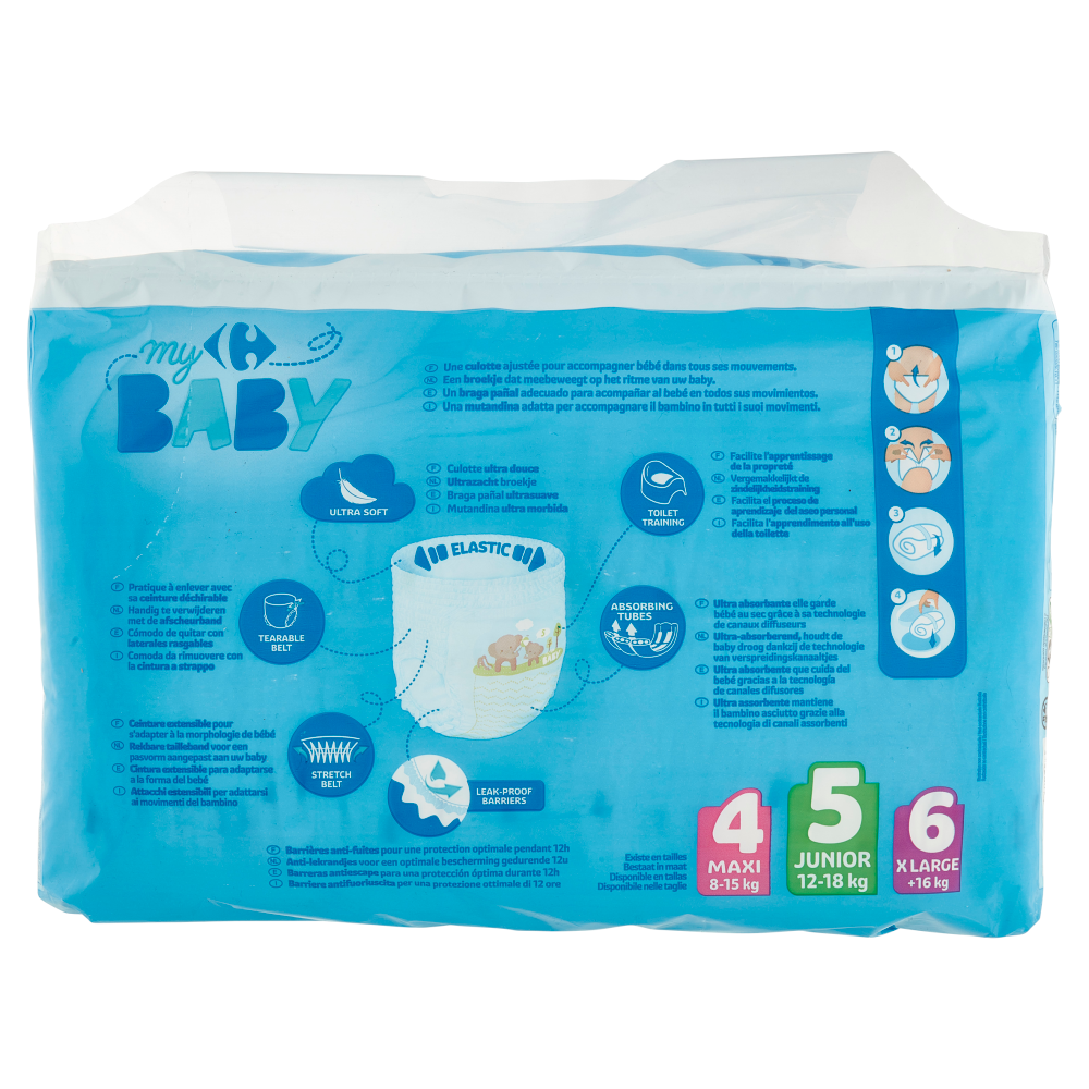 Carrefour my Baby Pants 5 Junior 12-18 kg 40 pz