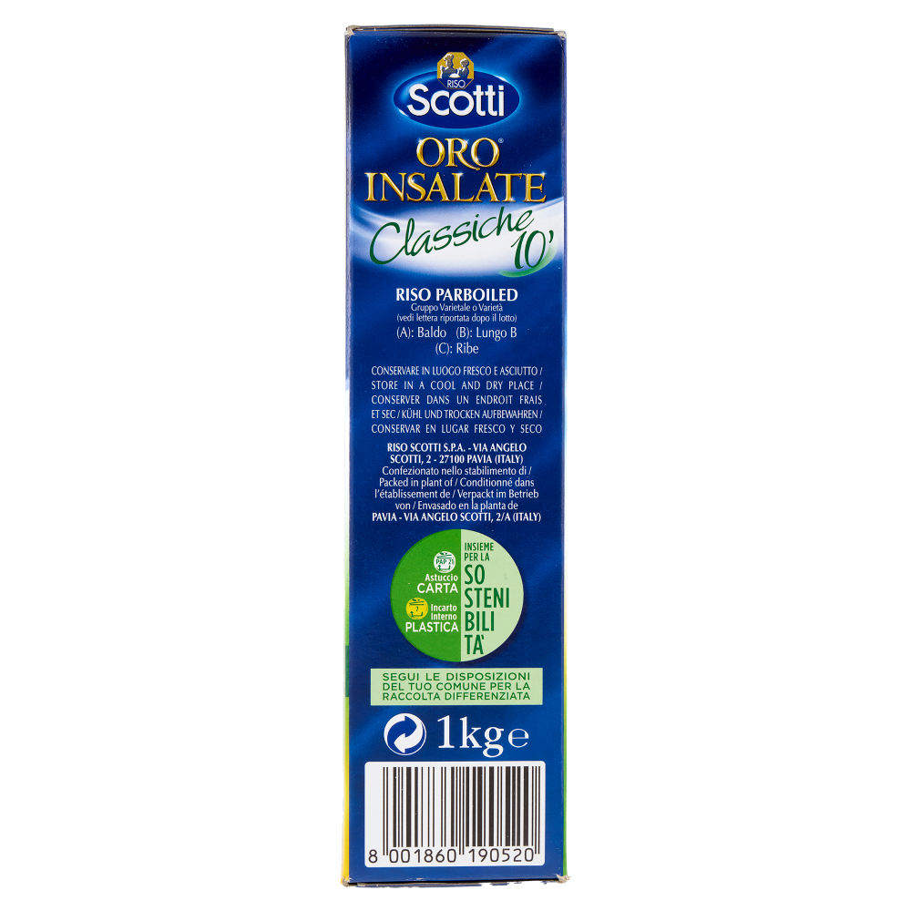 Riso Scotti Oro Insalate Integrali 10' 1 Kg