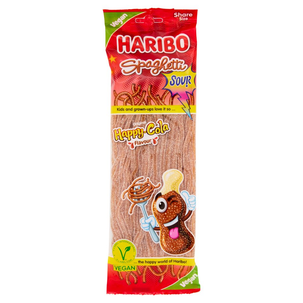 Haribo Spaghetti Sour Happy-Cola Flavour 200 g