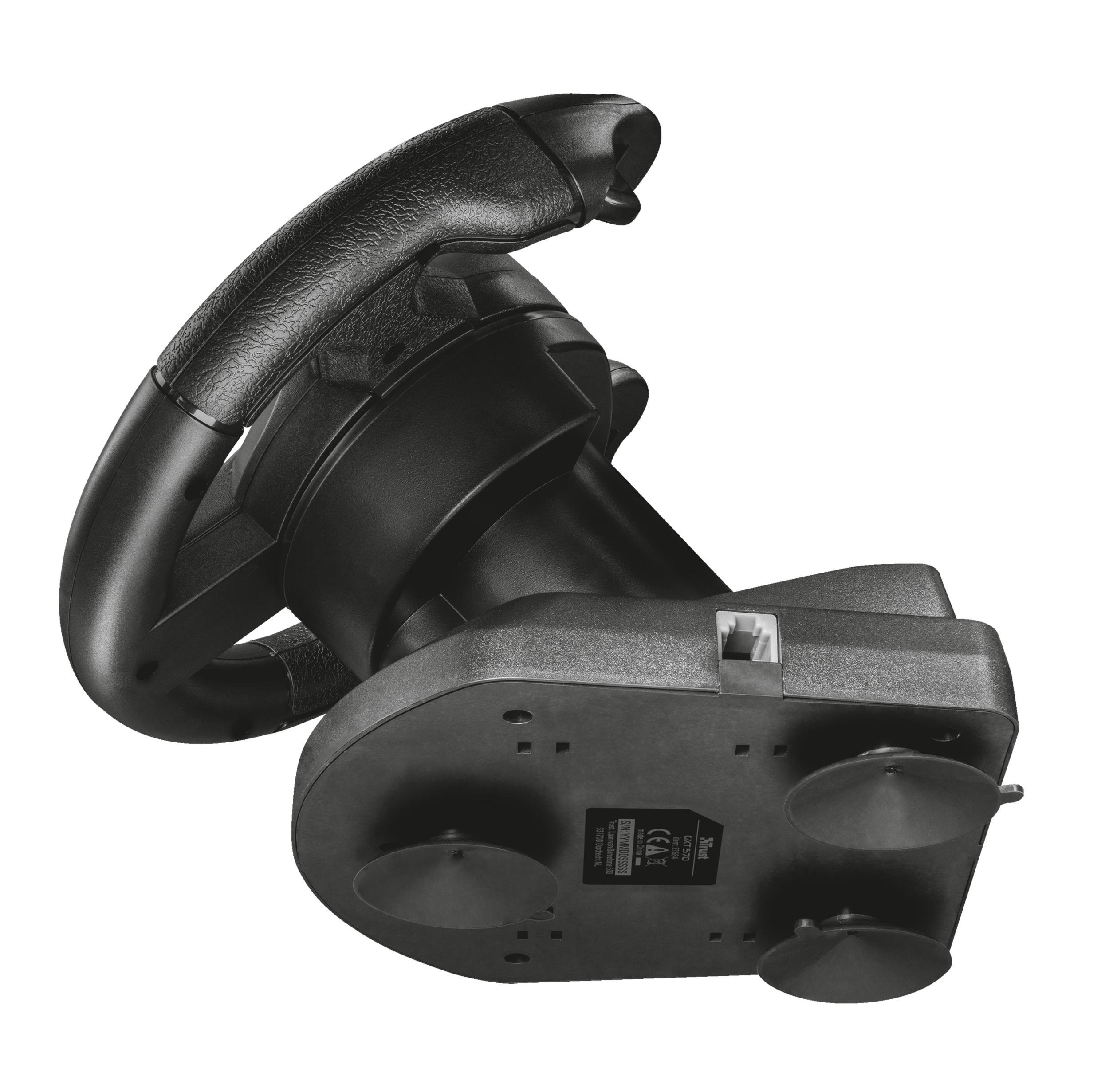 Trust GXT 570 Nero USB Sterzo + Pedali Analogico/Digitale PC, Playstation 3