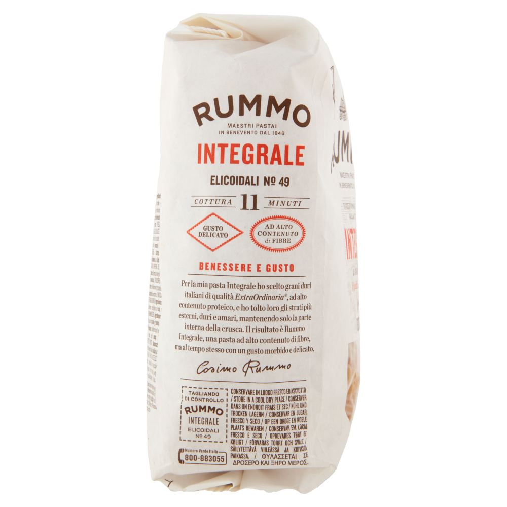 Rummo Integrale Elicoidali N° 49 500 g