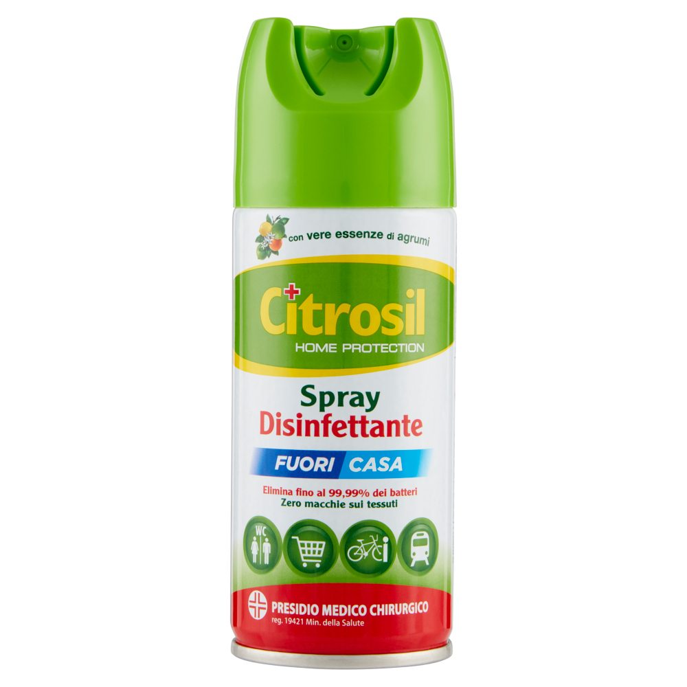 Citrosil Home Protection Fuori Casa Spray Disinfettante, 100ml