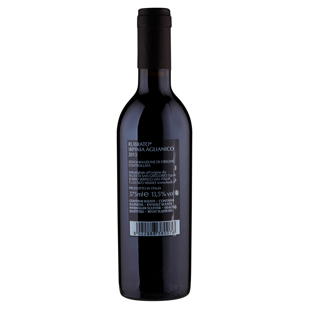 Feudi di San Gregorio Rubrato Irpinia Aglianico DOC 375 ml